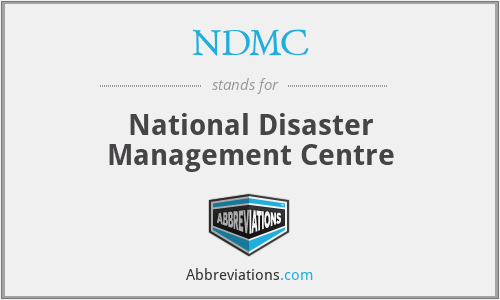 NDMC - National Disaster Management Centre