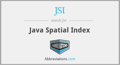 JSI - Java Spatial Index