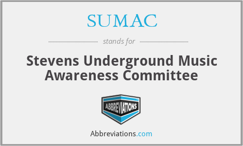SUMAC - Stevens Underground Music Awareness Committee