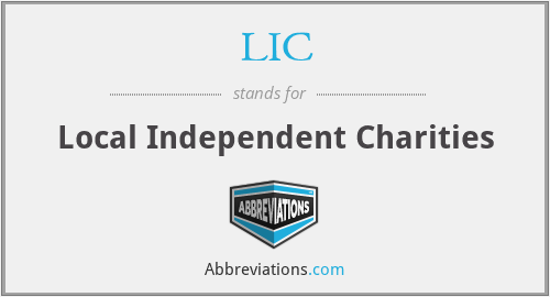 LIC - Local Independent Charities