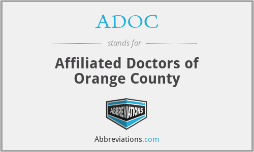 ADOC - Affiliated Doctors of Orange County