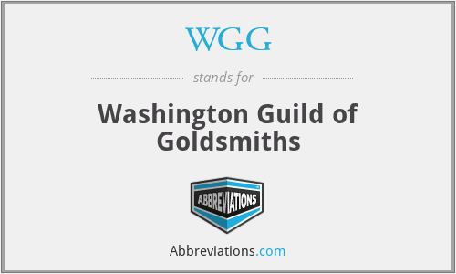 WGG - Washington Guild of Goldsmiths