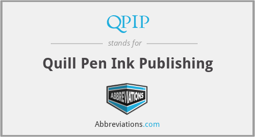 QPIP - Quill Pen Ink Publishing