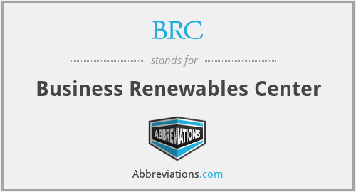 BRC - Business Renewables Center