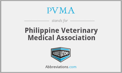 PVMA - Philippine Veterinary Medical Association