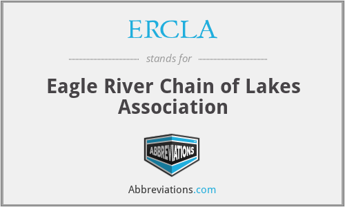 ERCLA - Eagle River Chain of Lakes Association