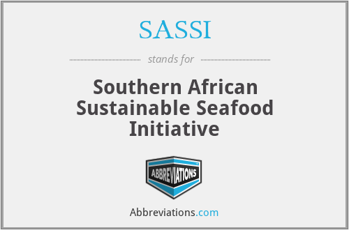 SASSI - Southern African Sustainable Seafood Initiative