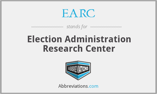EARC - Election Administration Research Center