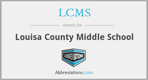 LCMS - Louisa County Middle School