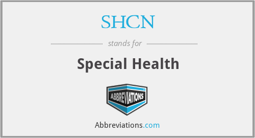 SHCN - Special Health
