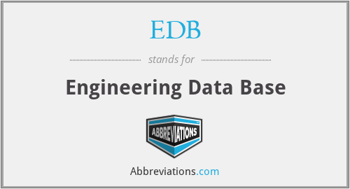 EDB - Engineering Data Base