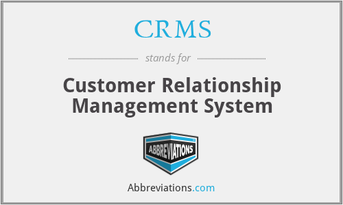 CRMS - Customer Relationship Management System