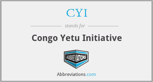 CYI - Congo Yetu Initiative