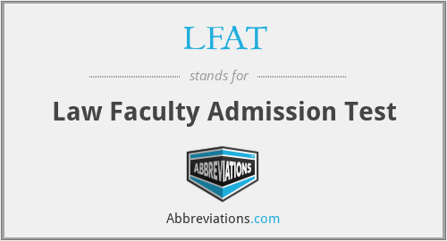 LFAT - Law Faculty Admission Test