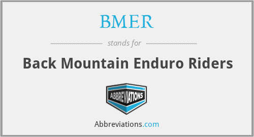 BMER - Back Mountain Enduro Riders