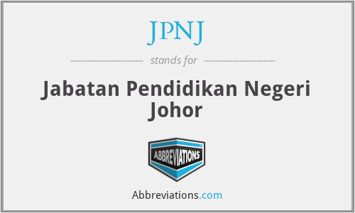 JPNJ - Jabatan Pendidikan Negeri Johor