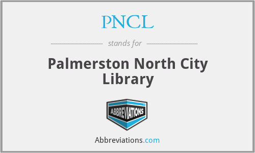 PNCL - Palmerston North City Library