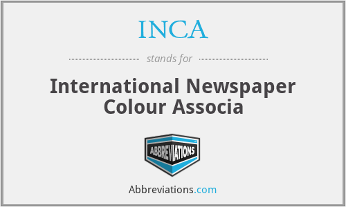 INCA - International Newspaper Colour Associa