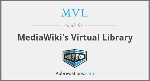 MVL - MediaWiki's Virtual Library