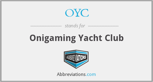 OYC - Onigaming Yacht Club