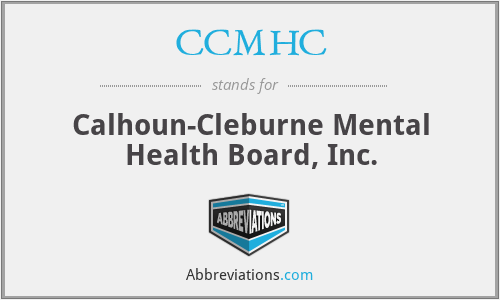 CCMHC - Calhoun-Cleburne Mental Health Board, Inc.