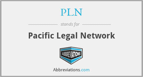 PLN - Pacific Legal Network