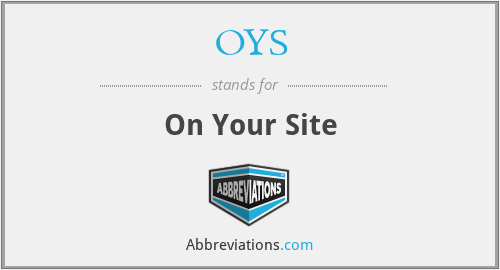 OYS - On Your Site