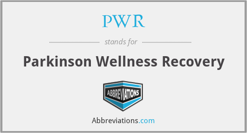 PWR - Parkinson Wellness Recovery