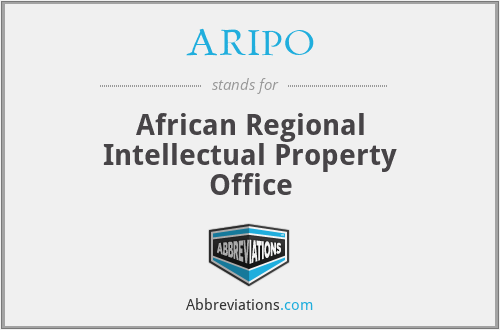 ARIPO - African Regional Intellectual Property Office