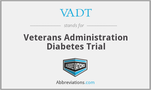 VADT - Veterans Administration Diabetes Trial