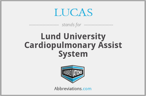 LUCAS - Lund University Cardiopulmonary Assist System