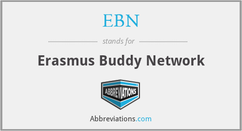 EBN - Erasmus Buddy Network