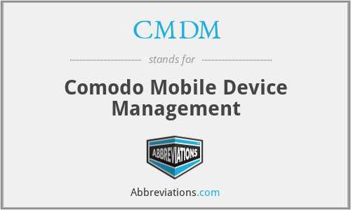 CMDM - Comodo Mobile Device Management