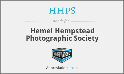 HHPS - Hemel Hempstead Photographic Society
