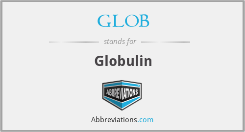 GLOB - Globulin