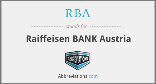 RBA - Raiffeisen BANK Austria