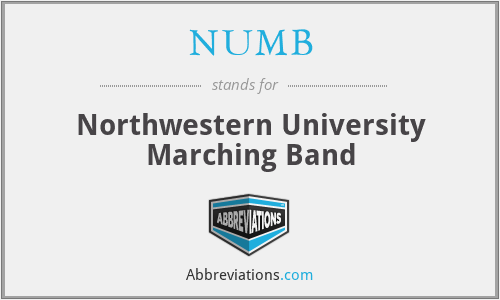 NUMB - Northwestern University Marching Band