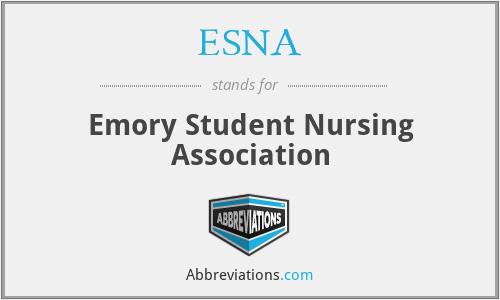 ESNA - Emory Student Nursing Association