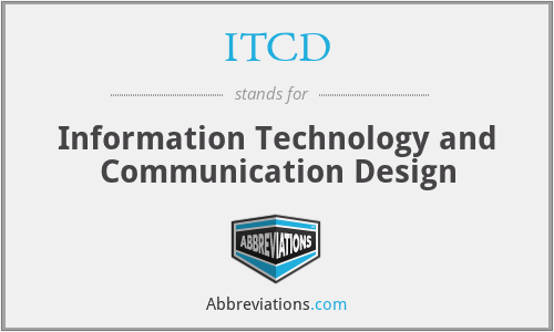 ITCD - Information Technology and Communication Design