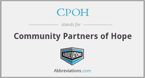 CPOH - Community Partners of Hope