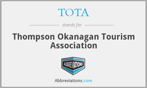TOTA - Thompson Okanagan Tourism Association
