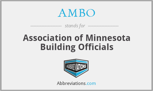 AMBO - Association of Minnesota Building Officials