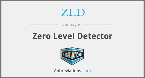 ZLD - Zero Level Detector