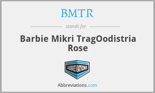 BMTR - Barbie Mikri TragOodistria Rose