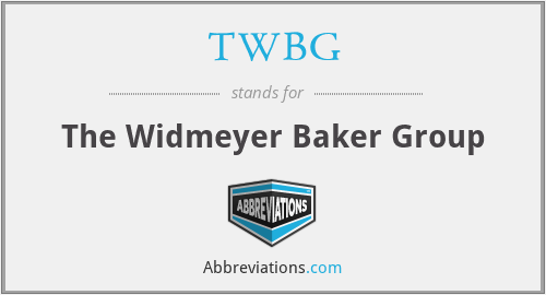 TWBG - The Widmeyer Baker Group