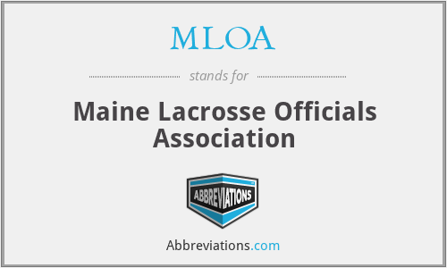 MLOA - Maine Lacrosse Officials Association