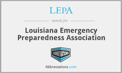 LEPA - Louisiana Emergency Preparedness Association