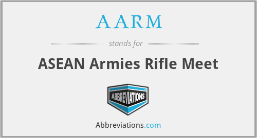 AARM - ASEAN Armies Rifle Meet