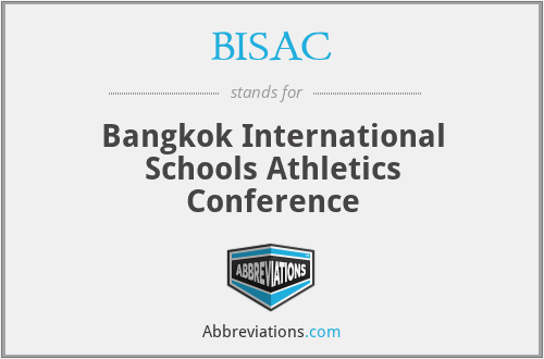 BISAC - Bangkok International Schools Athletics Conference
