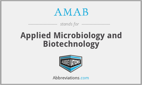 AMAB - Applied Microbiology and Biotechnology